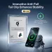 Baseus PrimeTrip VC1 Pro Qi2 15W Magnetic Wireless Car Charger Mount Built-in Cooling Fan Fast Charging for iPhone 16 15 14 for Samsung Xiaomi Air Vent Phone Holder