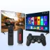 64G GAMESTREAM Q9Pro Android TV Game Stick with Dual Wireless Gamepads Amlogic S905Y2 36000+ Games Built-in Chromecasts Support WiFi-6 2-in-1 TV Game Player Console Set