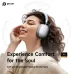 PICUN F5 ANC Headset bluetooth Headphone -25dB Active Noise Cancelling 40mm Large Drivers HiFi Stereo AAC Audio Low Game Delay Headphones with Mic