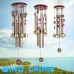 Solid Wood Bronze Metal Air Volume Multi-tube Anti-rust Copper Alloy Wind Chime