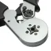 Self-Adjustable Terminal Crimping Tool with 0.08-6.0mm Range Ergonomic Nylon Handle Uniform Pressure Crimp Ideal for Insulated and Non-insulated Wire Connections