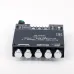 ZK-TB21H Bluetooth 5.1 2.1 Channel Audio Power Amplifier Module Multi-Input AUX USB Subwoofer Support TPA3116D2 Chip 50W+100W Output Versatile Speaker Compatibility