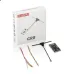STARTRC CR8 2.4GHz ELRS 0.8g Ultra Lightweight Long Range Low Latency Nano Receiver for FPV Racer Drone RC Airplane Helicopter