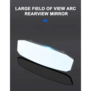 Car Interior Rearview Mirror Corner Convex Rearview Mirror Anti-Glare Car Interior Rearview Baby Child Seat Watch Visor Mirror