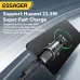 ESSAGER ES-CC15 45W 2-Port USB PD Car Charger Adapter USB-A+USB-C PD3.0 QC3.0 Support AFC FCP iP2.4A Fast Charging for iPhone 16 16 Pro 15 14 13 Pro Max for Huawei Pura X for Xiaomi 15pro for Samsung Galaxy S25 Ultra