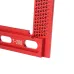 L Type 160/200mm Aluminum Alloy Woodworking Square Hole Positioning Metric Measuring Ruler Carpenter Scriber