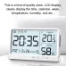 LCD Digital Temperature Humidity Meter -10~50 Measurement Electronic Thermometer Hygrometer LCD Display Alarm Clock