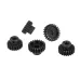 5PCS M1 5mm 18T 19T 20T 21T 22T Pinion Engine Gear for Rc Car 1/8 Brushed Brushless Motor