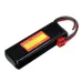 URUAV 7.4V 3000mah Battery 40C T Plug for WLtoys 144001 124018 124019 104001 124016 017 RC Car Part