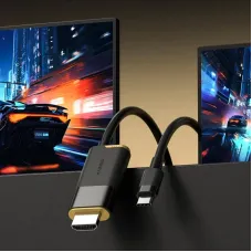 Hagibis SWC10 USB-C to HD Cable 8K 60Hz 4K 144Hz Switch 2 Steam Deck ROG Ally Screen Mirroring Adapter Cables with Support PD100W Fast Charging