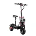 EDIRECT BOYUEDA S5 Electric Scooter 38Ah 60V 3000W*2 Dual Motor Recommended Top Speed 25KM/H 11in Folding Moped Electric Scooter 100-120KM Mileage Electric Scooter Max Load 200Kg