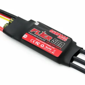 SURPASS-HOBBY FLIER Series New 32-bit 50A Brushless ESC With 5V/6V 4A SBEC 2-4S Support Programming for RC Airplane