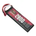 ZOP Power 7.4V 2800mAh 100C 2S LiPo Battery T Plug for RC Car