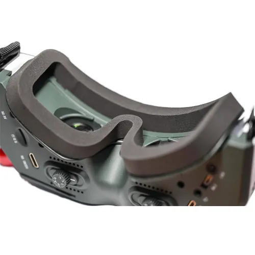 HDZERO Goggles Replacement Eye Mask, 10mm/14mm Sponge Pad with Hook-and-LoopTape, FPV RC Drone Accessory