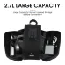 WESBIKING 2.7L Large Capacity Waterproof Bike Bag Hard Shell MTB Road Bike Under Seat Tool Bag Quick Release Saddlebags Bike Accessories
