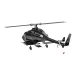 Eachine E188S AirWolf 2.4G 9CH 6G GPS Optical Flow Localization LiDAR TOF Altitude Hold Dual Brushless Motor 1:34 Scale Flybarless RC Helicopter RTF With Aluminum Box
