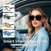 GS08 Smart bluetooth 5.3 Glasses Touch Control UV400 Protection IPX5 Waterproof 3D Stereo Sound Magnetic Charging for Outdoor Sports Activities