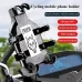 XANE8 Claws Bicycle Phone Holder 360 Rotatable Shockproof Mobile Bracket for Motorcycle Bike Electric Vehicles