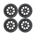 4PCS LDRC A86 A86P 1/18 RC Car Spare Tires Wheels 4mm Hex LA0017 Drift Vehicles Models Parts Accessories