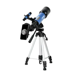UDirect AOMEKIAO2002 400/70mm Refractor Adult Astronomical Telescope with Phone Adapter Adjustable Tripod and Finder for Beginners and Amateurs to Observe the Moon AO2002