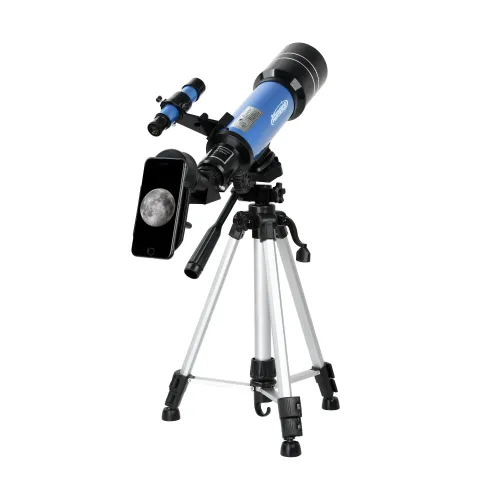 UDirect AOMEKIAO2002 400/70mm Refractor Adult Astronomical Telescope with Phone Adapter Adjustable Tripod and Finder for Beginners and Amateurs to Observe the Moon AO2002