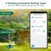 SGW08MZ Tuya Zigbe 2 Zones Smart Irrigation Timer Digital Programming Watering Schedules Sprinkler Drip Irrigation System Voice Control with Alexa Google Assistant