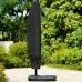 Garden Outdoor 9-11ft Offset Umbrella & Frame Cover Waterproof Cantilever Umbrellas Cover