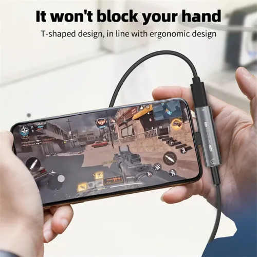 2-in-1 USB Type-C to Type-C/3.5mm Earphone Adapter Converter for Xiaomi for Huawei for Samsung