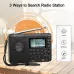 Retekess V115 Radio FM AM SW Portable Radios AM FM Rechargeable Shortwave Radio Battery Powered Full Waves USB Recorder For Gift