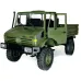 LDRC LD-P06 1/12 2.4G 4WD RC Car Unimog 435 U1300RC w/ LED Light Military Climbing Truck Full Proportional Vehicles Models Toys