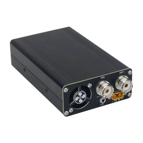 Micro PA50-3 3rd Gen RF Shortwave Power Amplifier 3.5MHz to 30MHz 50W Output Automatic LPF Switching Wide Voltage Range Temperature Protection