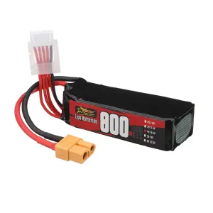 ZOP Power 4S 15.2V 800mAh 60C 11.84Wh LiPo Battery XT60 Plug for RC FPV Racing Drone Airplane Helicopter