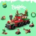 6 in 1 Christmas Train Model Building Blocks Bricks Sets Classic Dolls Kids Toys Gift