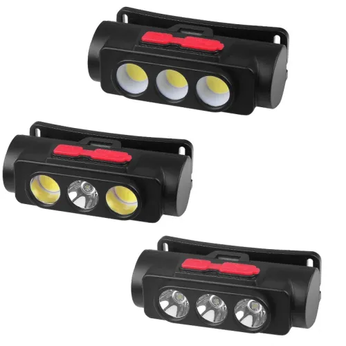 2119A-Ultra Bright Portable XPE+COB Headlight TYPE-Charging Lightweight Waterproof for Outdoor Activities Emergencies Head lamp