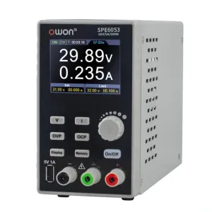 OWON SPE3102 SPE3051 SPE6102 SPE6053 Programmable DC Digital Power Supply Adjustable Voltage Regulator Mini Laboratory Power Supply US Plug
