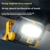 IPRee Multifunctional Folding LESolar Flashlight Dual Light Source Outdoor Camping Torch Built-in 18 Hardware Tools USB Rechargeable Outdoor Waterproof Emergency Lantern