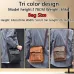 Men's Fashion PU Leather Shoulder Bag, Large Capacity Retro Business Crossbody Bag For Men Handbag Messenger Bag Waist Bag Office Use Bag Casual Day Bag, Multi-pocket Large Capacity, Waterproof and Wear-resistant