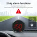 G13 Car GPS Head-up Display Car HUD Universal Speedometer Digital Clock HD Head-up Display Speed Time Overspeed Alarm