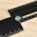 Multifunctional Aluminum Alloy Ruler High Precision 0.1 cm Versatile Measuring Tool Angle Ruler Compass for Drawing Circles and Arcs