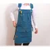 Multi-Pocket Design Canvas Apron for Hairstylists Bakers Coffee Shops Gardeners Woodworkers Restaurant Enduring