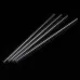 4Pcs 250mm OD 7mm 1.5mm Thick Wall Borosilicate Glass Blowing Tubes