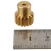 SG 1603 1604 UDIRC 1601 RC Car Spare Copper Motor Gear 16T 0.6M 1603-036 Vehicles Model Parts
