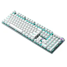 AULA F2088Air Tri-mode Mechanical Keyboard with Knob 104 Keys Hot-swappable RGB Lighting 3000mAh Rechargeable 2.4G/bluetooth/Wired Gaming Keyboards