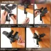 ENJOYWOOD Universal Bench Vise Table Clamp 360 Swivel Base Small Home Vice Heavy Duty Alloy Steel for Woodworking Craft Projects