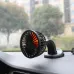 5V/12V/24V Single-Head Car Fan 360 Adjustable Cooling Fans 2 Speed USB Mini Size Five-blade Strong Wind For Auto Cooler