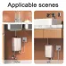 3000W/3800W Electric Instant Tankless Water Heater 304 Stainless Steel IPX4 Waterproof Compact Design US/EU Plug Quick Heating for Kitchen Washbasin