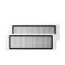5pcs Replacements for Xiaomi Mijia 1S Roborock S50 S51 S52 S53 S54 S55 S5 S5MAX S6 S6PURE S6MAXV Vacuum Cleaner Parts Accessories Main Brush*1 Side Brushes*2 HEPA Filters*2 Non-original