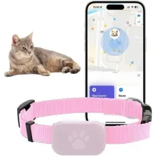 Cat Tracker GPS Cat Tracker Collar AirTag For Kittens For Apple Find Compatible with iOS and Android