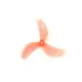4 Pairs/12 Pairs Gemfan 45mm 1.8 Inch 3-Blade Ducted Propeller 1mm / 1.5mm Shaft Hole for 80-85mm Indoor ThinyWhoop RC Drone FPV Racing