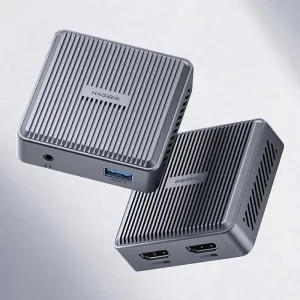 Hagibis THB03 4K HD-Compatible Video Capture Card Loop Out for Game Recording Live Streaming 1080P Grabber MS2131 Chip for PS4/5 Switch